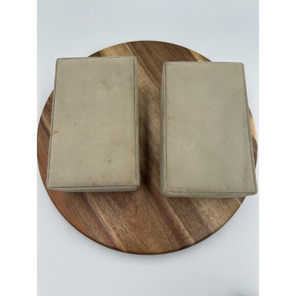 Vintage 1999 Living Quarters Santa Metal Bell & Crystal Bell Boxed Set Holiday - Picture 10 of 10